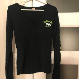 long sleeve vneck